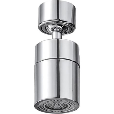 YMYNY Wasserhahnbelüfter (Silber), 360° schwenkbare Küchenarmaturdüse, 2 Modi Belüfter R (1/5)