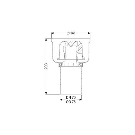 KESSEL 54410 Corps de base Ferrofix
