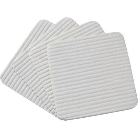 Quadratische Antirutsch-Aufkleber für Teppiche, 4er-Set mit 10 x 10 cm großen Aufklebern. (1/5)