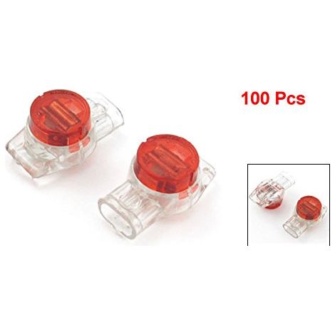 100pcs Connecteur UR Cable de téléphone de données épissure bout bout 3 ports (1/2)