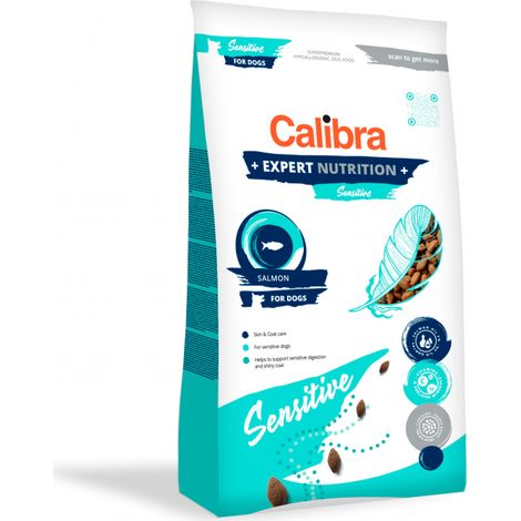CALIBRA DOG Expert Nutrition Alimento secco per cani sensibili al salmone, 12 kg