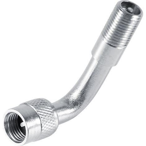 Rallonge de valve de pneu à angle droit 90° pour moto, voiture, adaptateur de prolongateur de tige de valve (1/5)