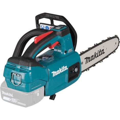 Makita – Tronçonneuse à batterie 18V DUC254Z001 – Lame 25 cm – Moteur Brushless – Technologie XPT pour protection contre l'eau et la poussière