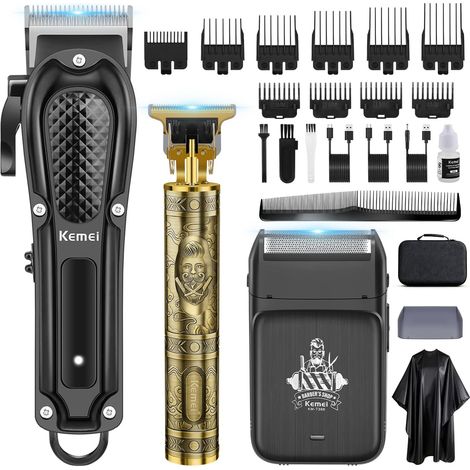 Tondeuse Cheveux Hommes, Kit Complet de Toilettage Hommes (1/5)