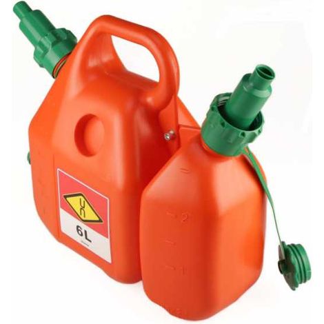 Bidon double 2 et 6 litres avec bec verseur auto-stop (1/5)