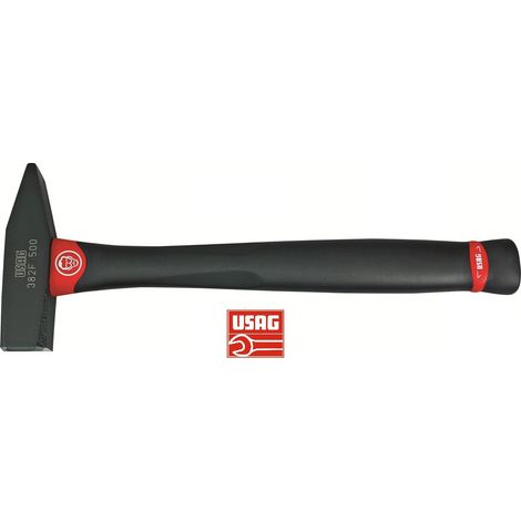 USAG 382 F 800 GR MARTELLO PER MECCANICI CON MANICO IN GRAPHITE TESTA QUADRA PIANA