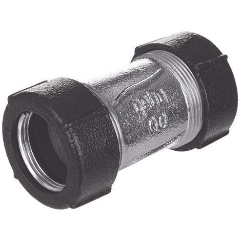 Manchon à compression 15/21 pour tubes acier et PE GEBOQUICK (1/3)