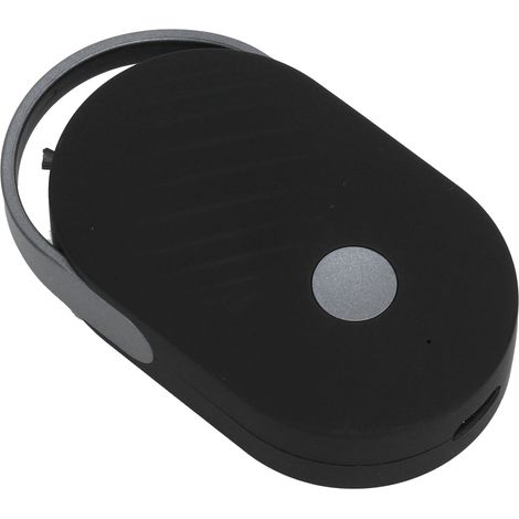 Mini-tragbarer, hängender Luftreiniger mit Negativ-Ionisator, schwarz (1/5)
