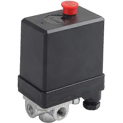 Pressostat de compresseur d'air à 4 sorties, vanne de régulation, pièces détachées pour compresseur (1/4)
