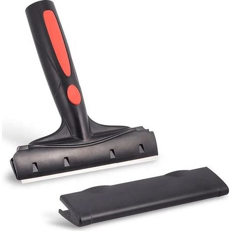 Heavy Duty Scraper noir, Grattoir Haut de Gamme pour Papier Peint, Grattoir de Sols, Grattoir Sol/Colle/Joints/Papier Peint (1/5)