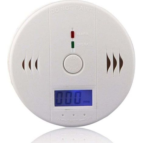 Détecteur de monoxyde de carbone avec affichage LED / capteur électronique, Détecteur d'alarme de monoxyde de carbone (1/5)