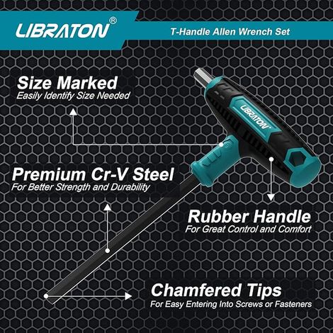 T-Handle Allen Wrenches, T-Handle Screwdriver (1/3)