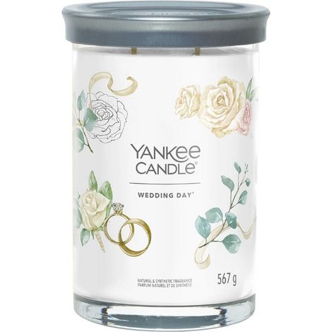 Yankee candle - wedding day signature tumbler candle svatebni den - vonna svicka 5670g (1/4)