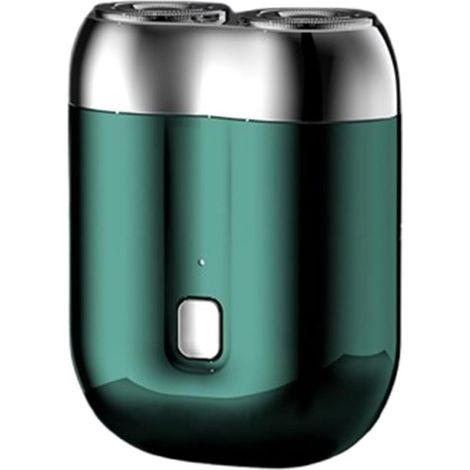 Elektrorasierer, Mini-Elektrorasierer, Doppelwinkelring, wasserdicht, magnetisch, für Nass- und Trockenrasur, tragbar, wasserdicht (1/5)