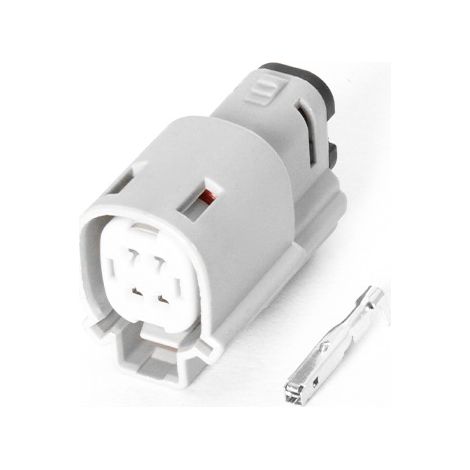 DJ7046YC-1.5-21 is a domestic waterproof connector for automotive small light plugs, model 33472-4002. (1/4)