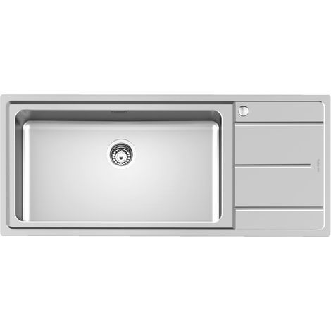 Foster Evo Rectangular Acero inoxidable (1/2)