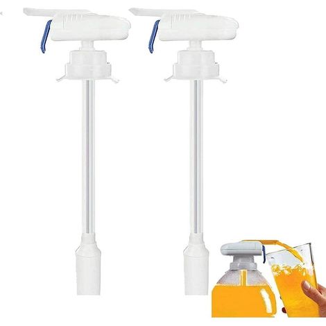 automatische Getränkespender (blau), elektrischer Zauberhahn, elektrische Wasserpumpe, Milchspender für Milch, Saft, Bier, elektronische Getränkeflasche (1/5)