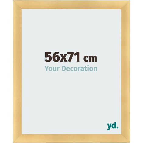 yd. - Cadre photo 56x71 - Or Mat - MDF - Pisa (1/5)