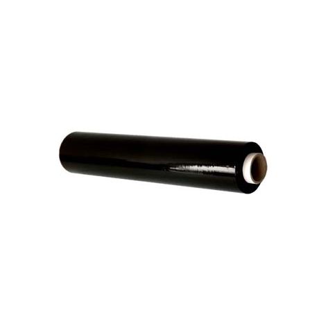 FILM ESTENSIBILE MANUALE NERO- - cm.50h. lunghezza mt.150 - spess. My 23 - kg.2,2 - 6 pezzi
