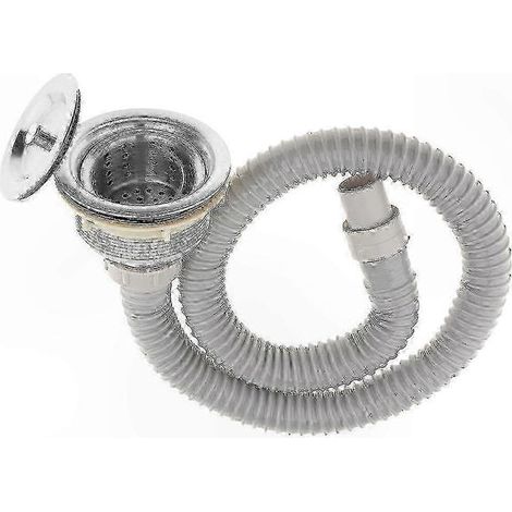 Bac à shampoing pour salon de coiffure avec évier de lavage et poubelle profonde. Comprend un tuyau d'évacuation pour faciliter le drainage. (1/5)