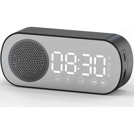 Radiosveglia digitale, altoparlante HiFi Bluetooth, radio FM (1/4)
