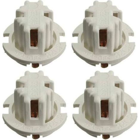 4 pièces pour BMW X5 E53 2003 2004 2005 2006 support de douille de feu arrière de voiture (blanc)