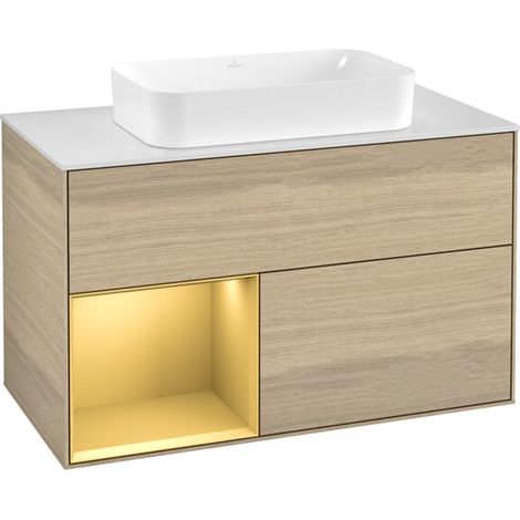 Villeroy & Boch G241HFPC Meuble sous-lavabo Finion G24 (1/2)