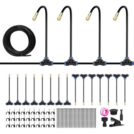 Arrosage Goutte à Goutte Système, Arrosage Automatique pour Jardin, Système D'arrosage Goutte à Goutte Automatique 15m, Kit Complet D'irrigation pour Jardin, Serre et Balcon (1/5)