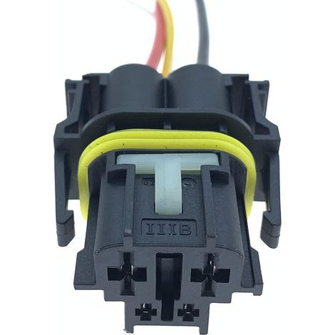 9442401 Mâle/Femelle 10109790 Compatible avec les prises de ventilateur électrique Mercedes-Benz DJ7041Y-2.8-6.3-11/21 -- Prise simple