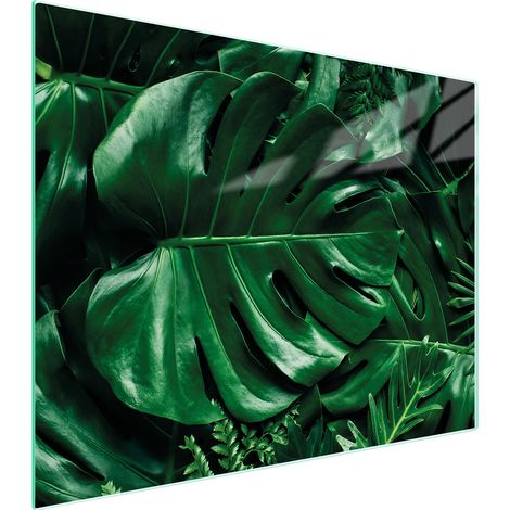 Glasschneidebrett 52x40 MONSTERA (1/5)