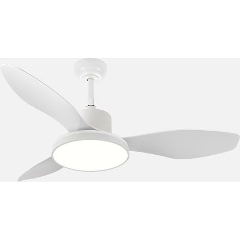 Ventilador Dc 48+7w Mandala Blanco 3asp 120d 4080l 3000-4500-6500k+rgb Remo+r.int+memo+temp (1/3)
