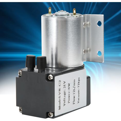 Leistungsstarke Vakuumpumpe, Niederdruck-Saugpumpe auf Ständer -72 kPa 8 W 12 l min (DC 12 V) (1/5)