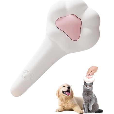Brosse pour chat et chien avec peigne pour le toilettage des animaux de compagnie, élimine les sous-poils et les poils lâches