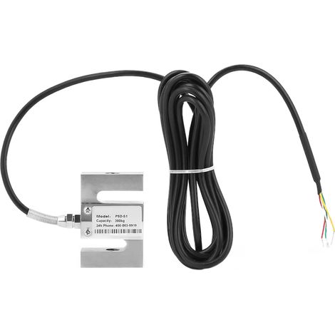 GARRYFIZH Capteur de charge S 300KG, haute précision, avec câble (1/5)