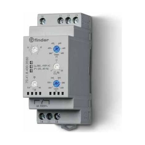 relè di monitoraggio finder 70.41 6A 380-415V