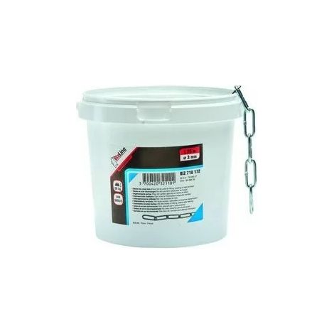 Bizline 710172 Catena in acciaio D3mm x 25m