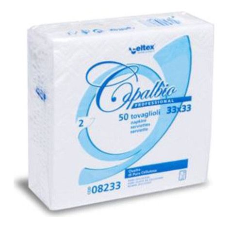 Tovagliolo Carta 2V Capalbio Bianco Pz 50 Celtex