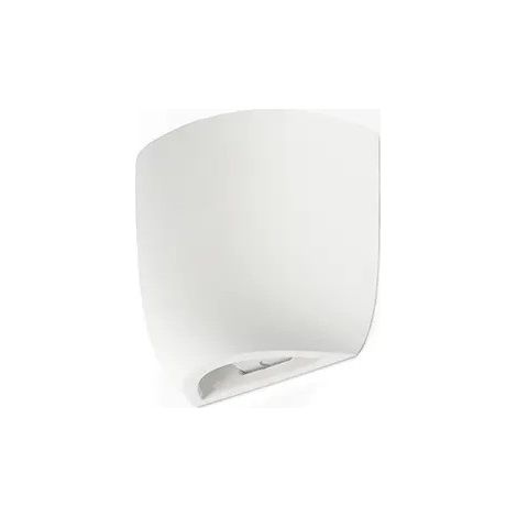 Faro Kappu 25cm Lampada da parete in gesso bianca 1x E14 (1/5)