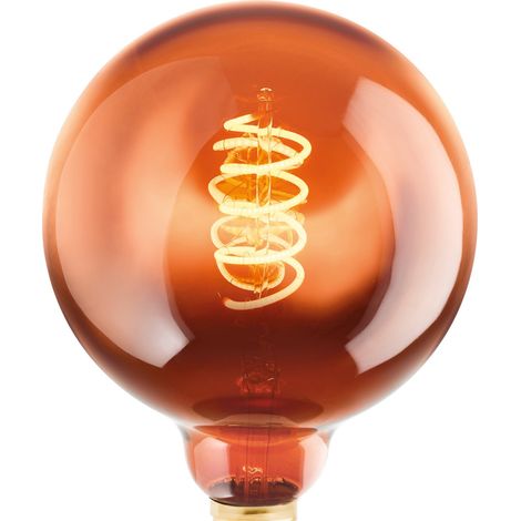 Eglo LED Globe G125 E27 4W kupfer Leuchtmittel (1/3)