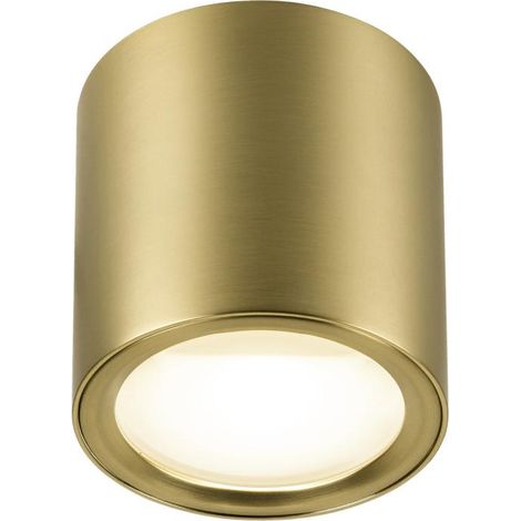 Plafonnier OCULUS rond 2000-3000K 11W dim toWarm PHASE 100° laiton - SLV - 1008619 (1/3)