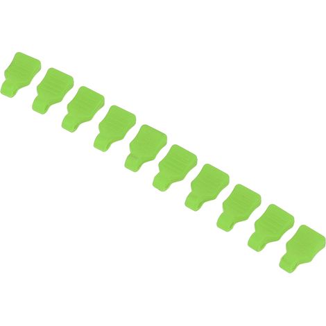 Clips de carrosserie RC - Stables, fiables, petits, compacts, protecteurs, remplaçables et pratiques - Accessoires pour voitures télécommandées - Vert (1/5)