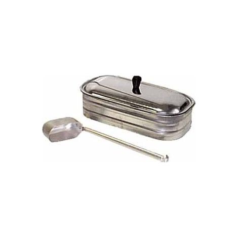 Vasca de acero inoxidable + Cucharón para cocinas 3,5 Nordica