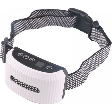 (White)Anti Bark Collar for Dogs, Automatic Collar with 7 Sensitivity Levels (1/4)