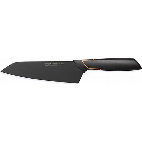 Couteau de cuisine Santoku Fiskars Edge pour couper la viande et fileter le poisson, 17 cm (1/5)