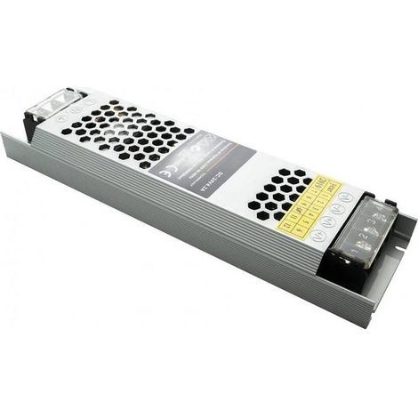 TRADE SHOP - Alimentatore Stabilizzato 2 Uscite 100 W Slim Trasformatore 24 V 4.2a S24v-100w - (1/5)
