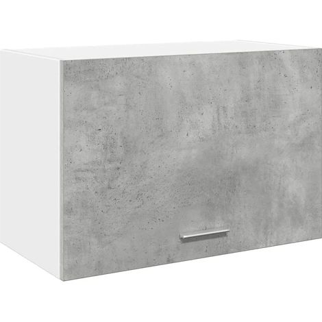 Mueble de cocina mural de diseño moderno 60 x 31 x 40 cm madera de ingeniería gris hormigón 020050761 (1/5)
