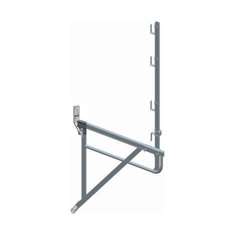 Echafaudage de toit alu avec ancrage support bois - DIMOS - 1600 mm