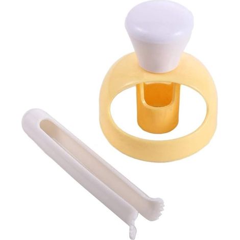 Realizzazione di ciambelle di plastica creative a forma di ciambella, macchina, cottura, strumento, cottura, forno (1/5)