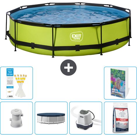 Exit Pool Rund - 360x76 cm - 7-teilig S301