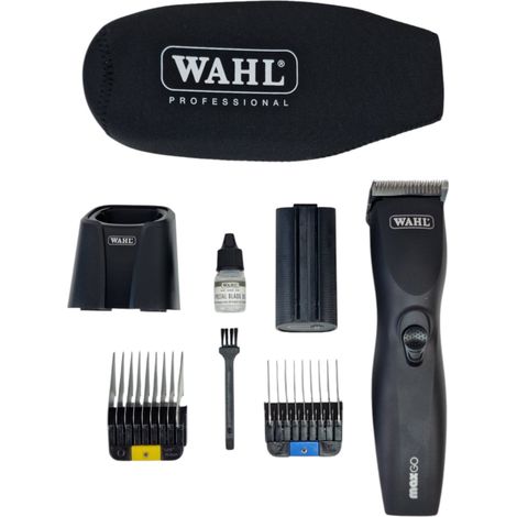 Tosatrice a batteria Wahl MaxGo 1,5 mm Brushless + 1 batteria + 2 pettini intercambiabili (1263-0472) (1/5)